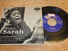 SARAH VAUGHAN, The Divine Sarah 45 EP w/PS April in Paris, You're Not the Kind