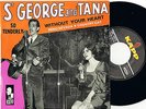 ST GEORGE & TANA - WITHOUT YOUR HEART , FRENCH EP NORTHERN SOUL R&B KAPP MOD