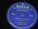 BRENDA LEE - Sweet 78 RPM BRAZIL ========DIFERENT of lp mono 45 7 elvis promo