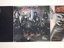 MOTLEY CRUE 3 LP Too fast for love-Shout at the devil -GirlsGirlsGirls VG+ LP011