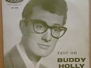 BUDDY HOLLY - RAVE ON ORIGINAL UK TRI CENTRE CORAL 45 EP