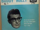 BUDDY HOLLY - NO 1  OIRIGNAL  UK  BRUNSWICK  45  EP