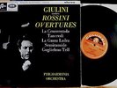 1965 SAX 2560 Rossini Overtures Giulini Phmo Earliest labels NM