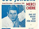 7' Udo Jürgens   Merci Cherie(EUROVISION 1966)/Das ist..   RARE NORWEGEN