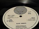 Black Sabbath - Same - LP vinyl 33 - Vertigo Swirl - Philips - Rare