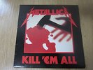 METALLICA - Kill 'Em All 10 Track Orig Korea Vinyl LP 1990