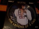 ELVIS PRESLEY-LP VINYL RECORD-PICTURE DISC-THE LEGEND OF A KING-N/MINT-NUMBERED