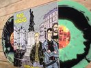 Double LP Paris Violence - Temps De Crise RARE Vinyle Marbré Vert/noir