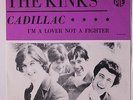 KINKS: Cadillac / I'm A Lover Not A Fighter 45 (Sweden w/ M- PS, centre intact)