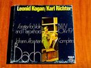 RCA Red Seal Leonid Kogan/Karl Richter/Bach/Violin-Harp Sonatas/Rare 2-LP Box