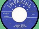 FATS DOMINO Mardi Gras in New Orleans / Going to the River 45rpm Imperial 1953