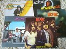 5 x AC/DC LP - high voltage, powerage, highway to hell, dirty deeds, let there..