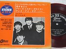BEATLES   a hard day's night JAPAN RED WAX EP odeon