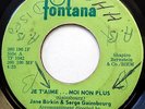 JANE BIRKIN SERGE GAINSBOURG 45 Je T'Aime Moi Mon Plus JA PRESS Pop c1523