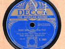 * THE RHYTHM MANIACS (w.AHOLA) - HIGH AND LOW / A LITTLE KISS EAC - DECCA F-1641