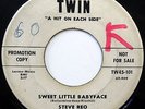 STEVE REO 45 Sweet Little Babyface / Cross Made Of Stone PROMO Teen Pop w419