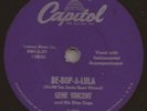 1956 ROCK & ROLL 78 rpm - GENE VINCENT on CAPITOL RECORDS