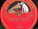 Schnabel. Schubert (Sonata B flat-maj). HMV DB 3751-5 (5). NM(-)