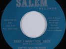 Soul Funk Breaks 45 BETTYE JEAN PLUMMER Baby I Want You Back SALEM HEAR