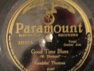 Ramblin Thomas 78 PARAMOUNT Good Time Blues 21027 RARE BLUES