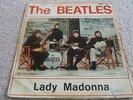 The Beatles Lady Madonna The Inner Light Vinyl 45 RPM Record Italy Rare