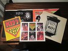 KISS THE ORIGINALS PLUS ALL INSERTS BOOK & CARDS/STICKER 3 X VINYL EXCELLENT+