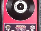 Kiss Reason To Live Genuine Playable Record & Guitar Pick Presentation