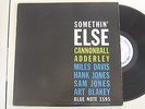 Cannonball Adderley Somethin' Else Blue Note lp 1595 NY EAR MONO RVG MIles Davis
