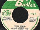 JUDGE DREAD / SIT DOWN & CRY- PRINCE BUSTER -  MINT ROCK STEADY /  REGGAE 45 7