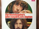 JOHN MAYALL SIGNED BLUES BREAKERS WITH ERIC CLAPTON LP DECCA RECORDS