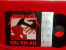 METALLICA LP Kill Em All ELEKTRA 1983 2nd Press NICE COPY