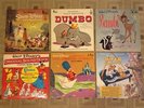 6 WALT DISNEY Original Soundtrack Type LPs etc Snow White Bambi Dumbo Disneyland