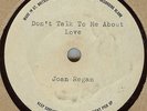 .JOAN REGAN*DON'T TALK TO ME ABOUT LOVE*ACETATE*BEAT*DANCER*LISTEN TO IT