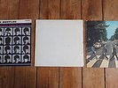Beatles 3X Albums hards Days Night - White Album (French) - Abbey Road