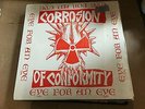 CORROSION OF CONFORMITY eye for an eye LP RED Record 1985 SEALED LTD