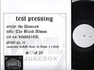 The Damned - Black Album - Two-Sided TEST PRESSING - With Etching