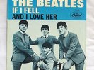 The Beatles 45 Record Picture Sleeve Only Capital If I Fell/And I Love Her