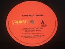 JOHN PAUL YOUNG (JPY):Love Is In The Air.RARE Aussie/OZ PROMO 12