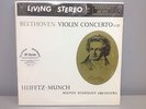 Beethoven Violin Concerto in D Heifetz Boston Symphony Classic Records LSC-1992