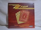 ZZ TOP -  Live in Germany 1980 180 Gram LIMITED IMPORT 2XLP RED VINYL GATEFOLD