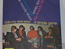 MOODY BLUES SPANISH PICTURE SLEEVE 45 RPM RECORD * RIDE MY SEE SAW / SIMPLE GAME