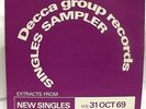 MOODY BLUES * ENGLAND DECCA SAMPLER PROMO 45 RPM RECORD / WATCHING WAITING 1969