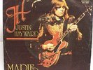 JUSTIN HAYWARD * MOODY BLUES SPAIN PICTURE 45 RPM RECORD  MARIE / HEART STEEL