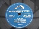 DANNY AND THE JUNIORS AT THE HOP RARE 78 RPM RECORD HMV POP.436