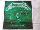 METALLICA ride the lightning french green first ed.   iron maiden mercyful fate