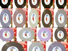 King ELVIS Presley 17 SWIRL MARBLE Vinyl 45s Mega-Rare 
