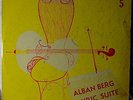Alban Berg The Lyric Suite Rare Dial 5 LP Vinyl Original Pro Arte Quartet VG