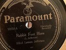 BLIND LEMON JEFFERSON PARAMOUNT 12454 BLUES 78 RPM RECORD E-