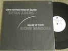 RICHIE SAMBORA BALLAD OF YOUTH LP RADIO PROMO BRAZIL 1991 WHITE LABEL BON JOVI