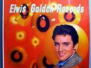 ELVIS PRESLEY GOLDEN RECORDS v.1 RARE ORIG '57 RCA MONO LP w/BLUE LETTERS+INSERT